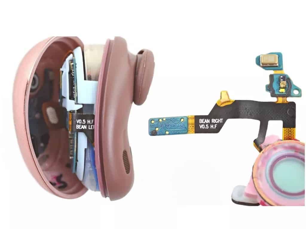 iFixit'in Galaxy Buds Live'ı söküm işlemiyle ortaya çıkan ilginç detaylar