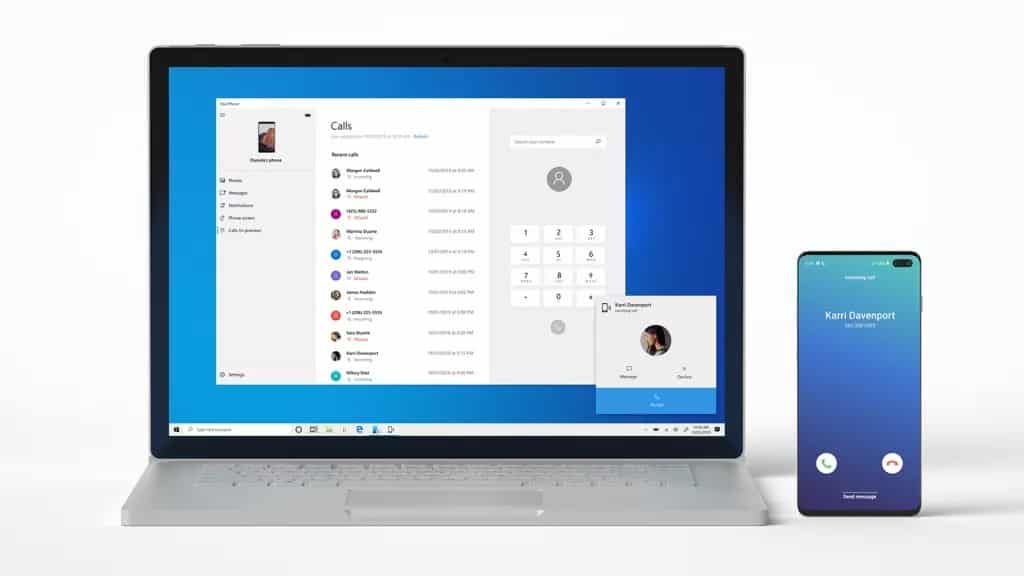Microsoft Telefonunuz uygulaması çok yakında telefonunuzdaki kişile