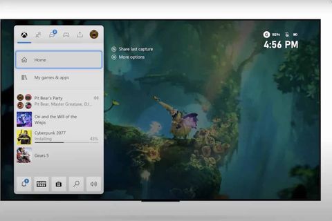 microsoft xbox series x kontrol paneli