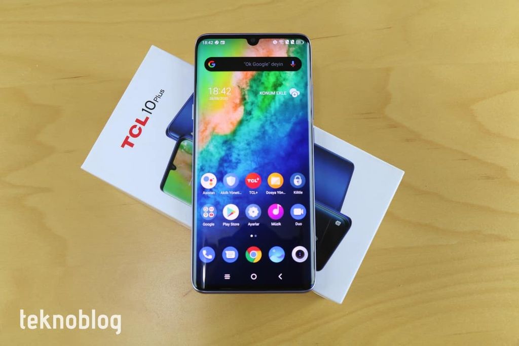 tcl 10 plus kutu açılımı ve ön inceleme