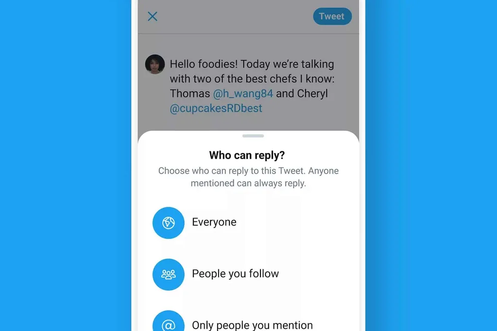 Twitter yanıt sınırlama özelliğini herkesin kullanımına açtı