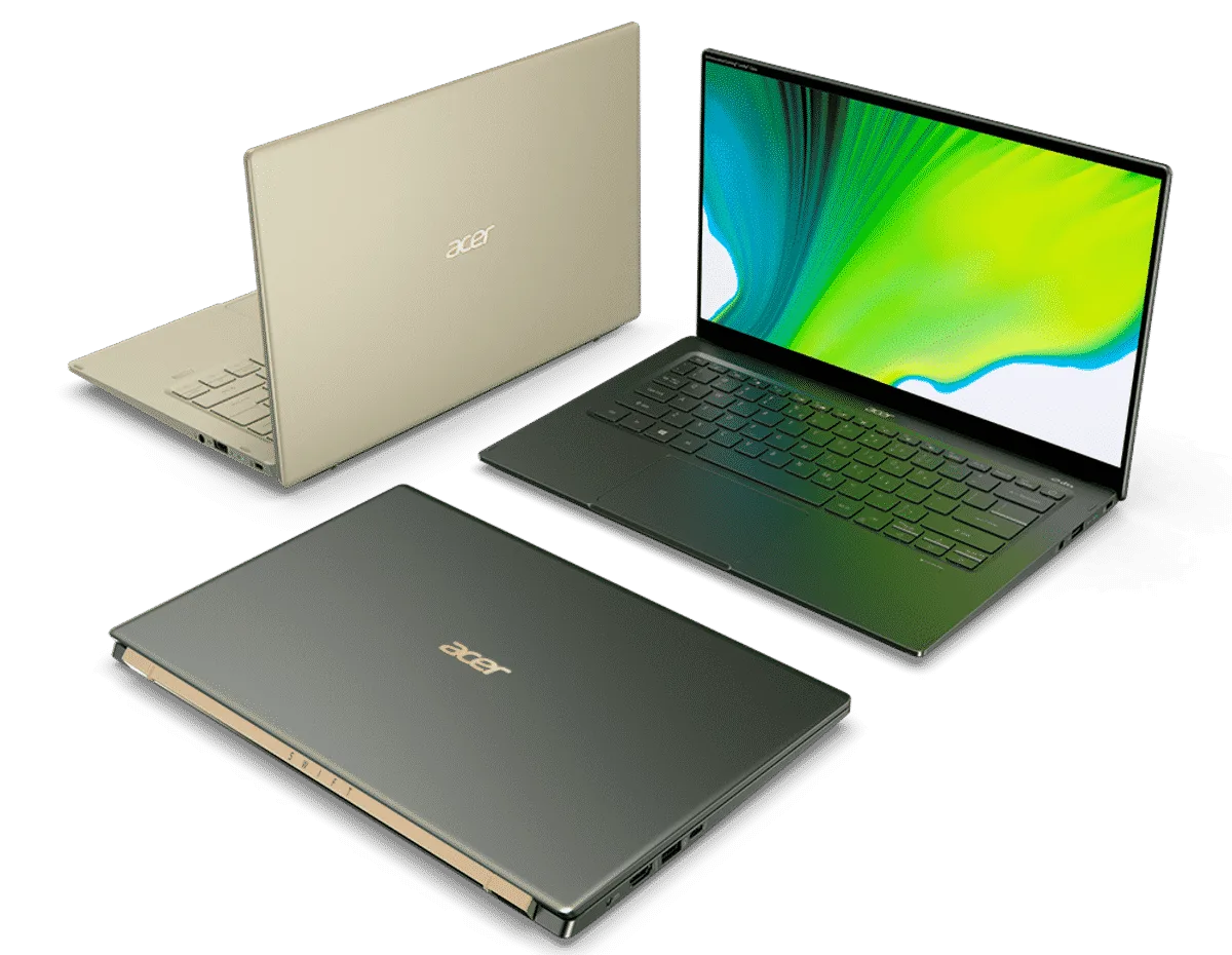 Acer’ın yeni Swift dizüstü bilgisayarlarında 11. Nesil Intel işlemciler var