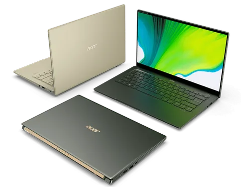 Acer’ın yeni Swift dizüstü bilgisayarlarında 11. Nesil Intel işlemciler var