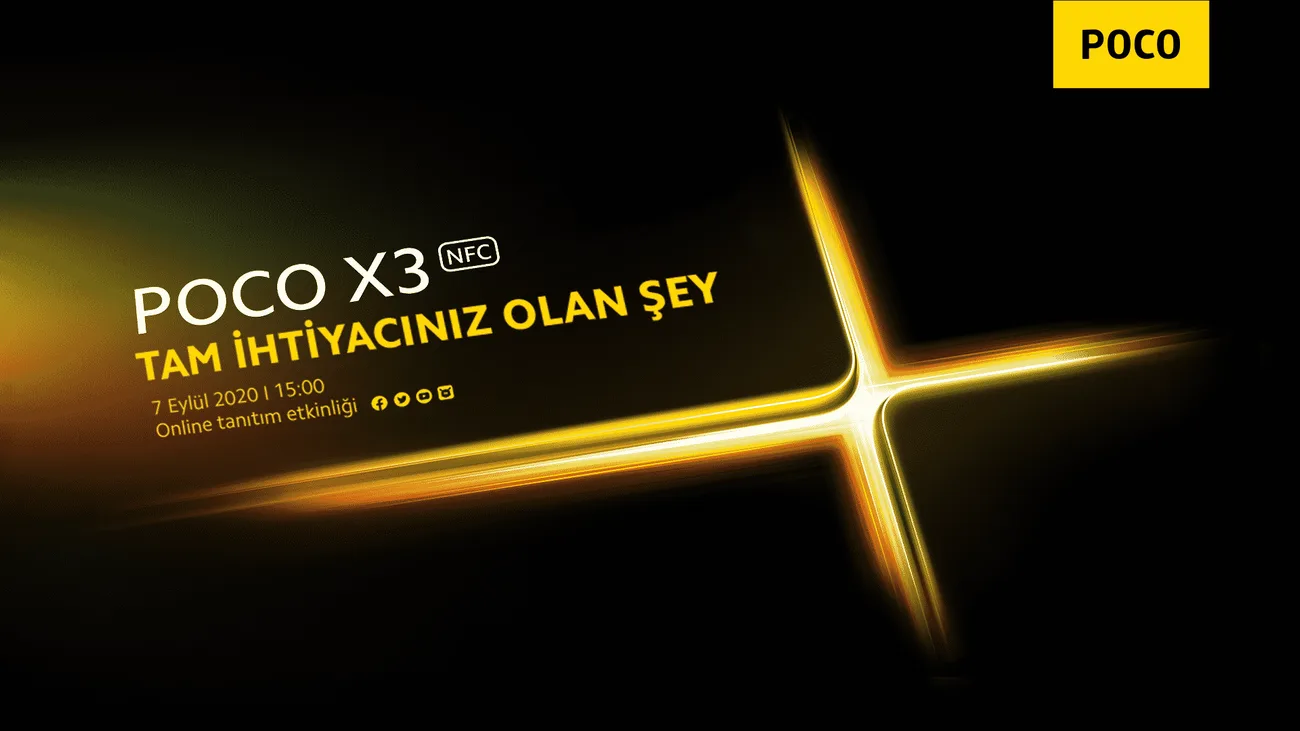Çıkışı beklenen yeni Android telefonu Poco X3’ün tanıtım tarihi belli oldu