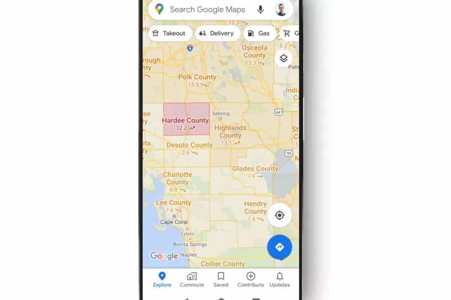 google haritalar covid-19