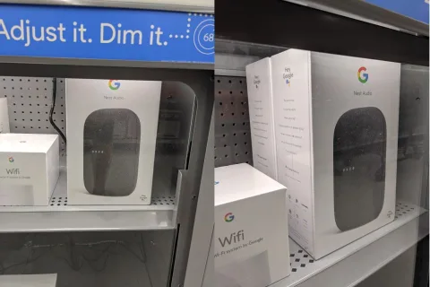 Google Nest Audio resmi duyuru öncesinde raflarda görüldü