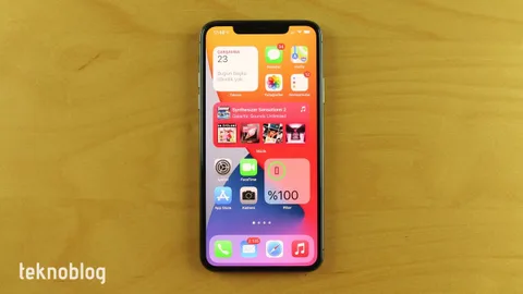 iOS 14 yüklü iPhone’da Ana ekran nasıl düzenlenir, araç takımları nasıl eklenir?