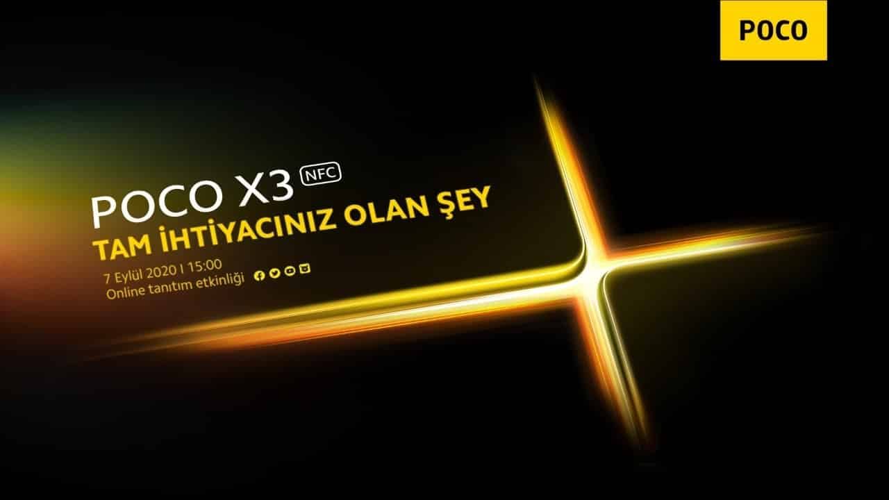 Poco X3 tanıtım etkinliğini canlı yayın ile takip edin