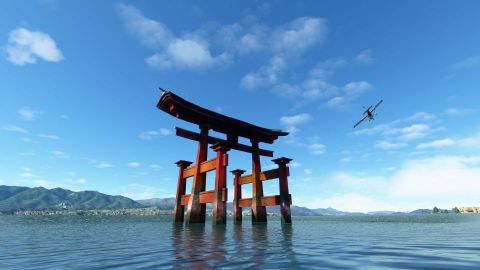 Microsoft Flight Simulator için Japonya temalı güncelleme