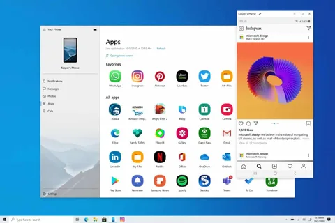 Microsoft Telefonunuz uygulaması için beklenen güncelleme hazır
