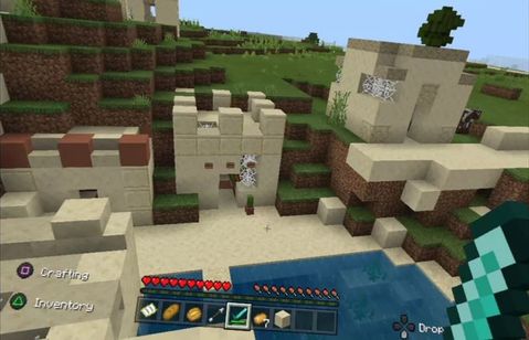 minecraft playstation vr