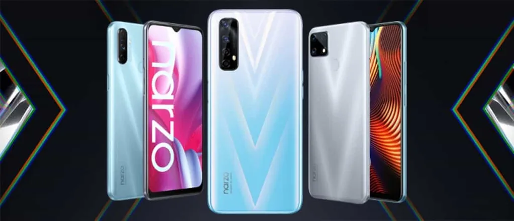 Realme Narzo 20 serisinin üyeleri gözler önüne çıktı