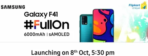 Samsung Galaxy F41 tanıtım tarihi belli oldu