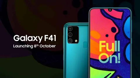 Samsung Galaxy F41 için ilk tanıtım videosu geldi