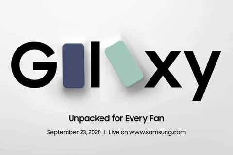 Samsung Galaxy S20 Fan Edition tanıtımı için yeni Unpacked etkinliği duyurusu