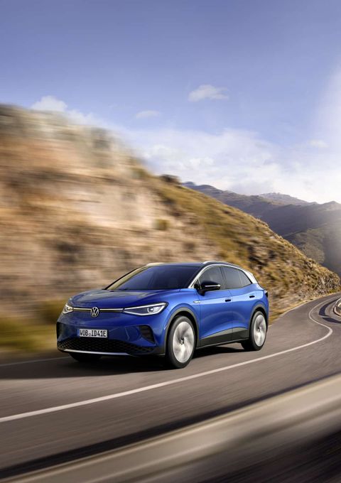 Volkswagen ID.4 elektrikli SUV yollara çıkmaya hazır sürücüsüz otomobil