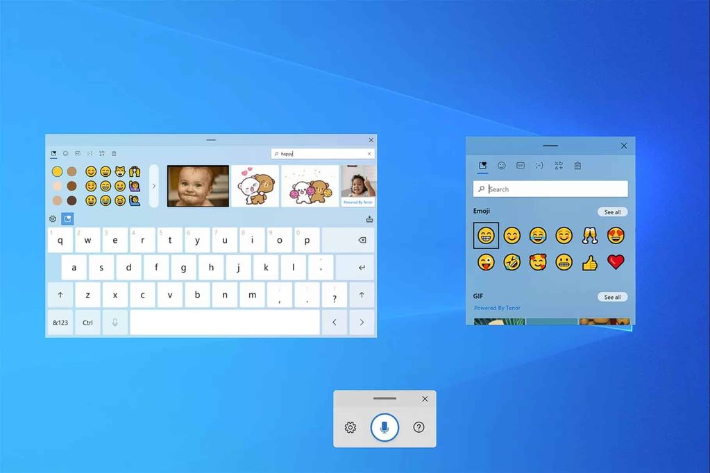 windows 10 emoji klavye