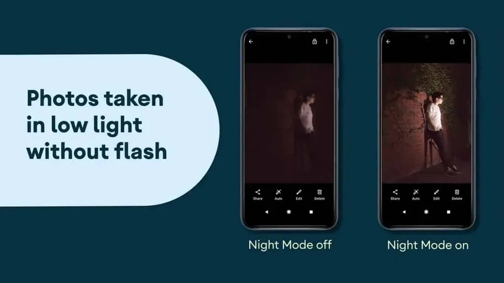 Android Go kamera uygulaması gece moduyla yenileniyor