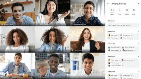 Google Meet’te “kaçış odaları” ile küçük gruplara bölünmek mümkün olacak
