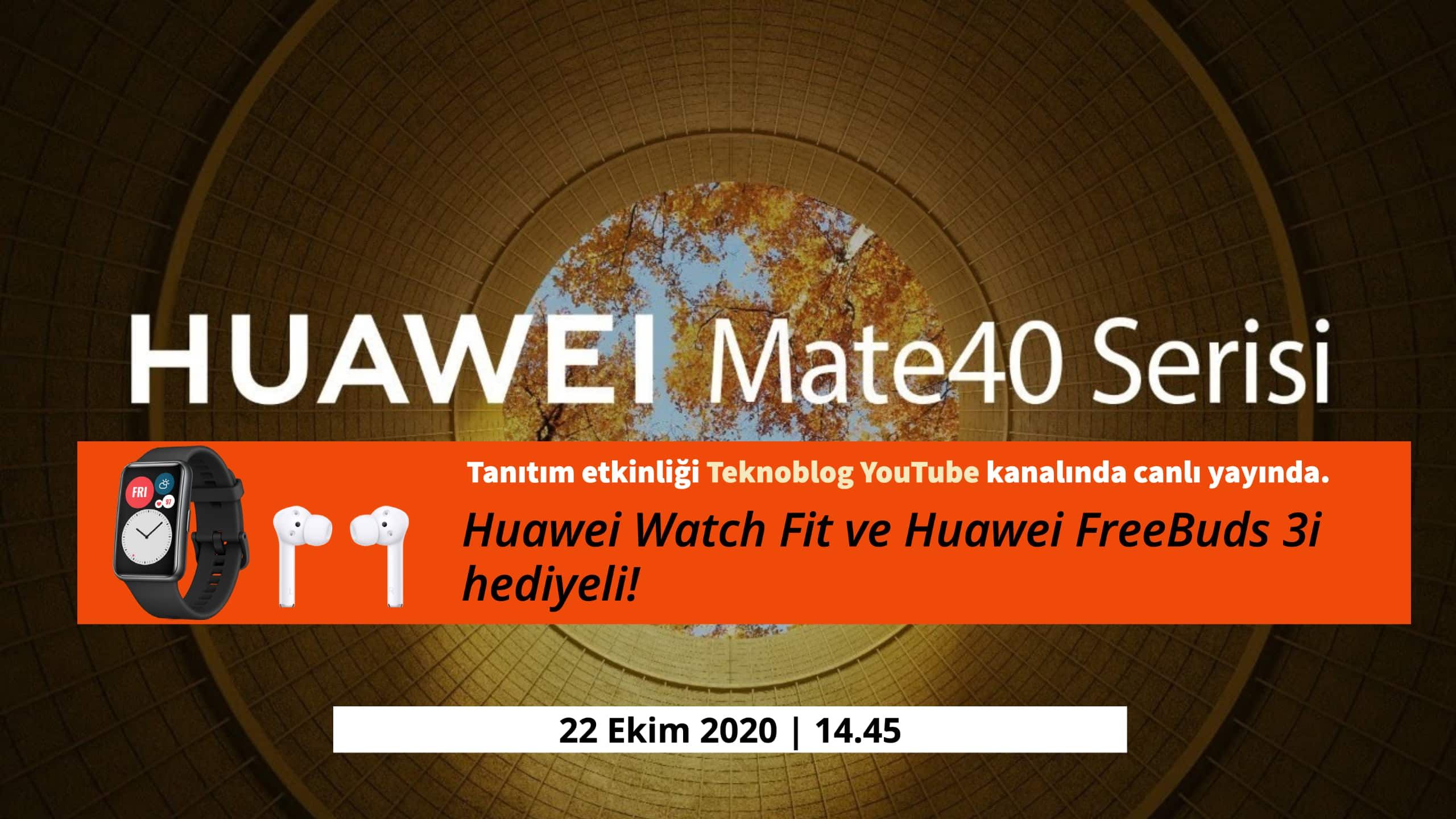 huawei mate 40 serisi tanıtımı canlı yayın