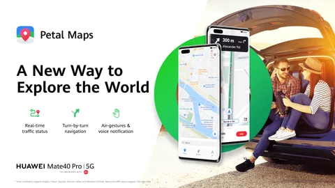 Huawei Petal Maps bisiklet ve toplu taşıma desteğiyle yenileniyor