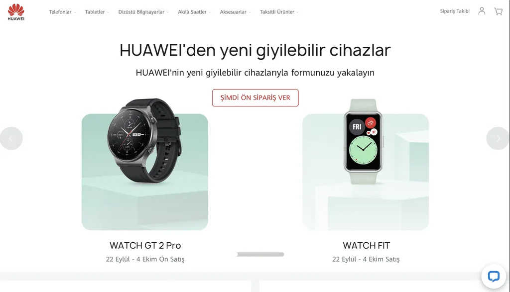 Huawei Online Mağaza’da alışveriş için vade farksız taksit imkanı