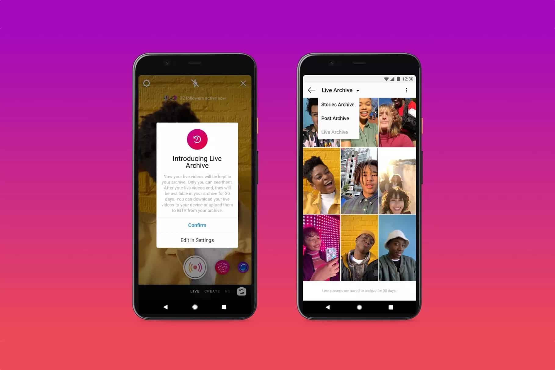 instagram canlı yayın