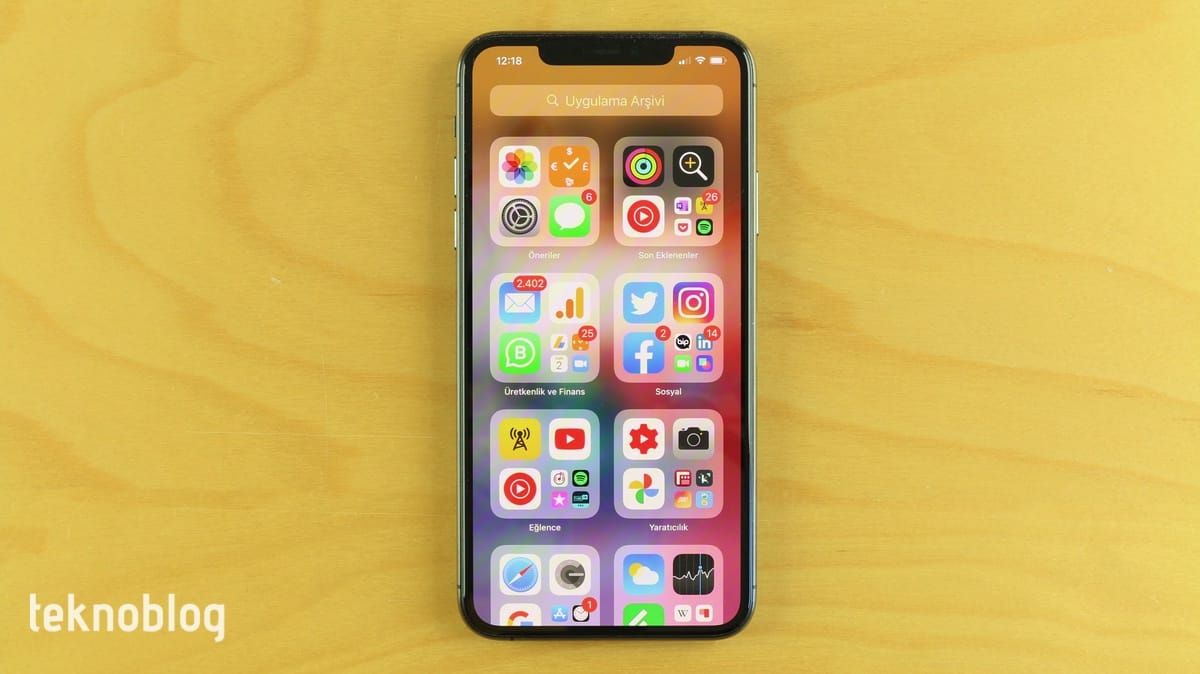 ios 14 uygulama arşivi
