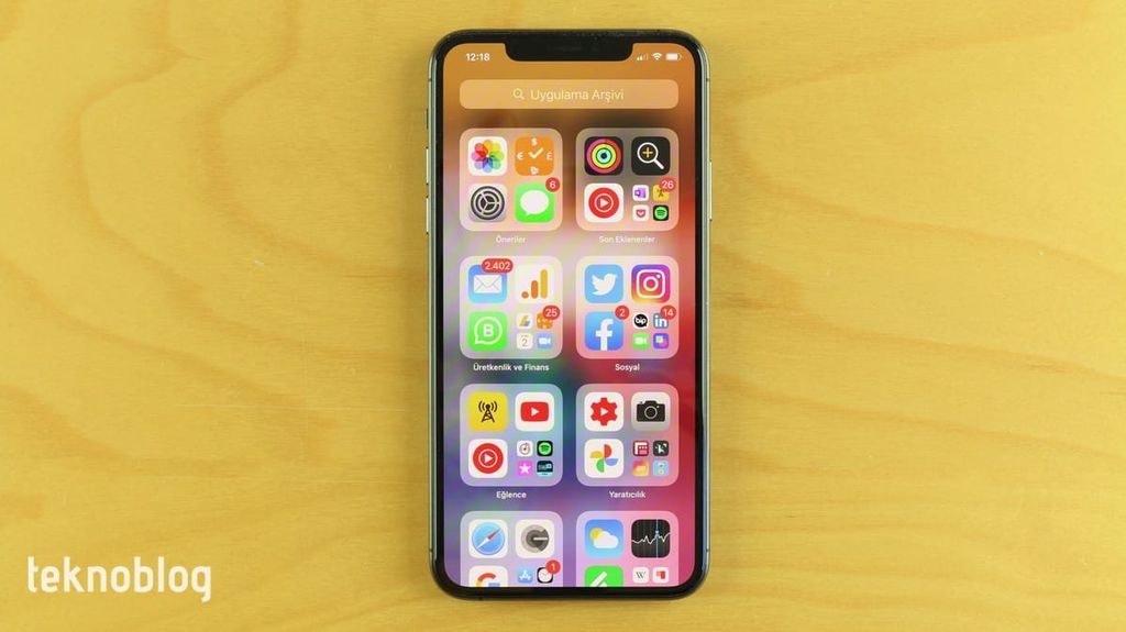 ios 14 uygulama arşivi