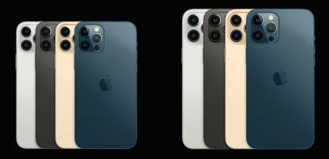iPhone 12 Pro Max, iPhone 12 Pro, iPhone 12 ve iPhone 12 mini karşı karşıya