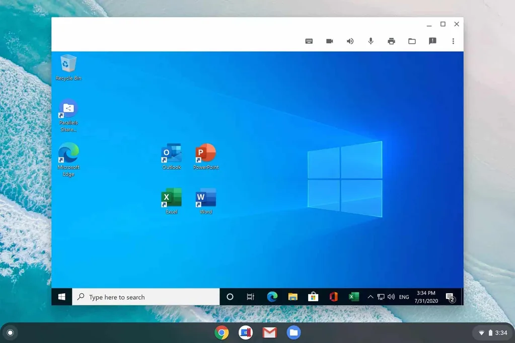 Windows uygulamaları Parallels Desktop ile Chromebook’larda