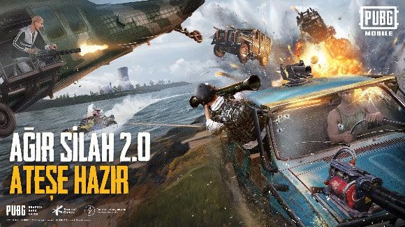 pubg mobile ağır silah 2.0