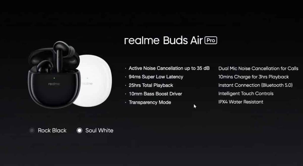 realme buds air pro