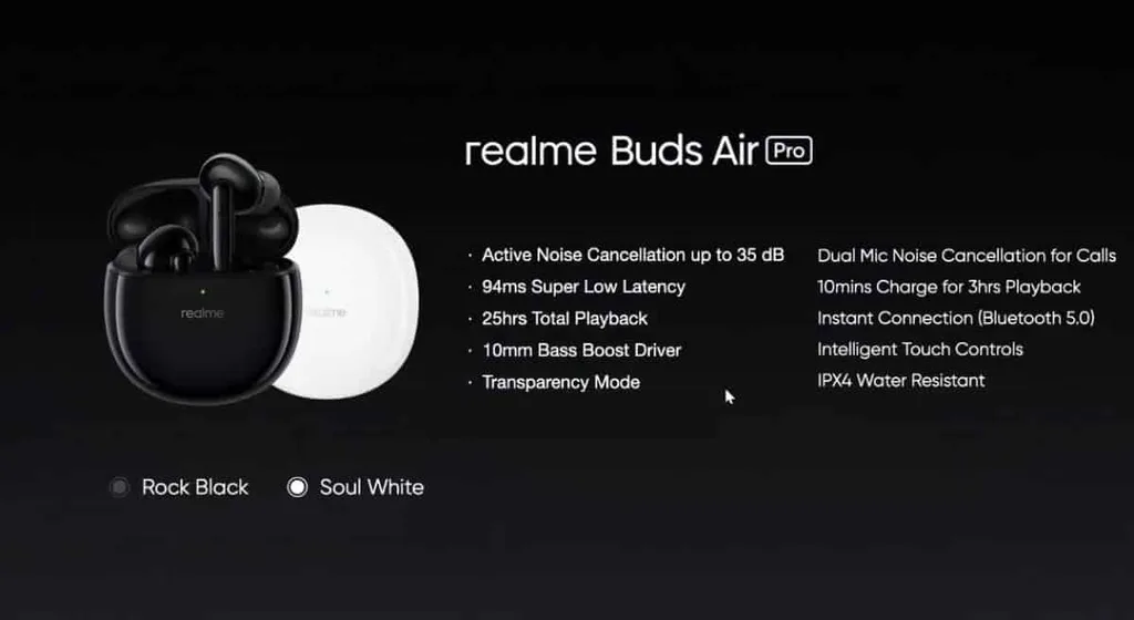 Realme yeni kablosuz kulaklıkları Buds Air Pro ve Wireless Pro’yu tanıttı