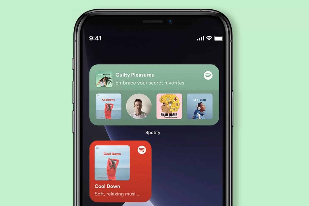 spotify ios 14 araç takımı