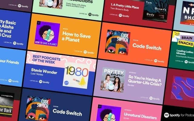 spotify tanıtım kartları