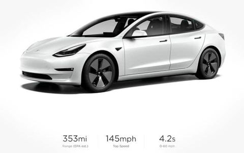 tesla model 3 2021