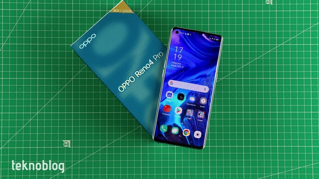 oppo reno 4 kutu açılımı ve ön inceleme