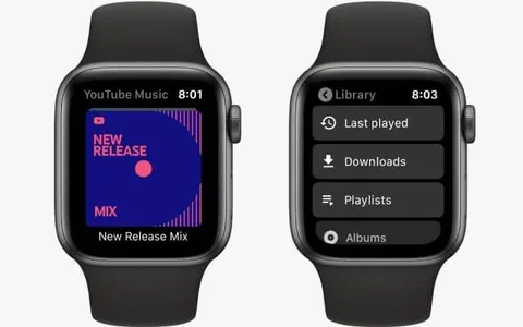YouTube Music Apple Watch uygulaması yayınlandı