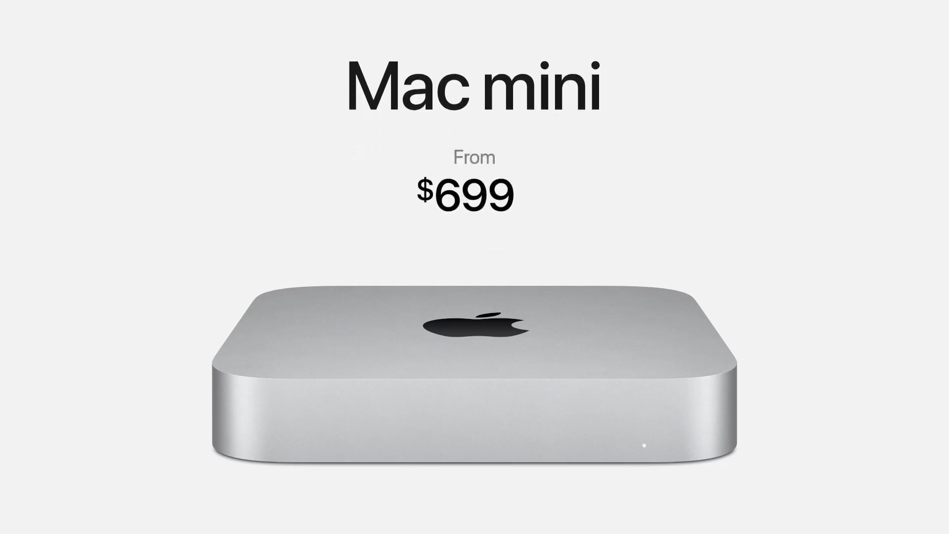 Apple ARM tabanlı M1 işlemcili ilk Mac mini modelini duyurdu