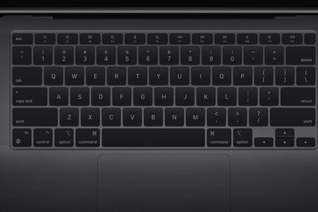 apple macbook air klavye