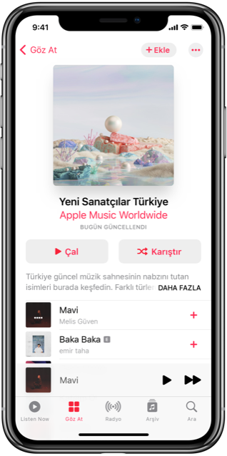 Türkiye’deki yeni sanatçıları Apple Music’in çalma listesiyle tanıyın