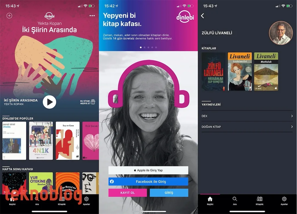 Dinlebi: Dilediğiniz kitabı dilediğiniz yerde dinleyin