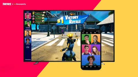 Fortnite Houseparty ile görüntülü sohbet imkanı sunuyor