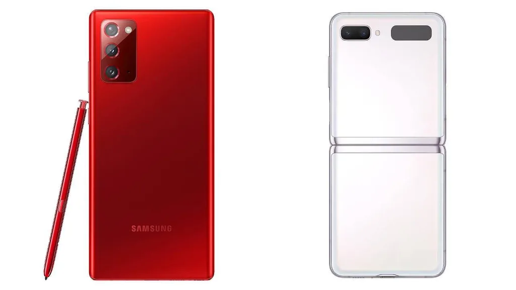 Galaxy Note 20 ve Z Flip 5G için yeni renk seçenekleri