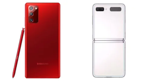 Galaxy Note 20 ve Z Flip 5G için yeni renk seçenekleri