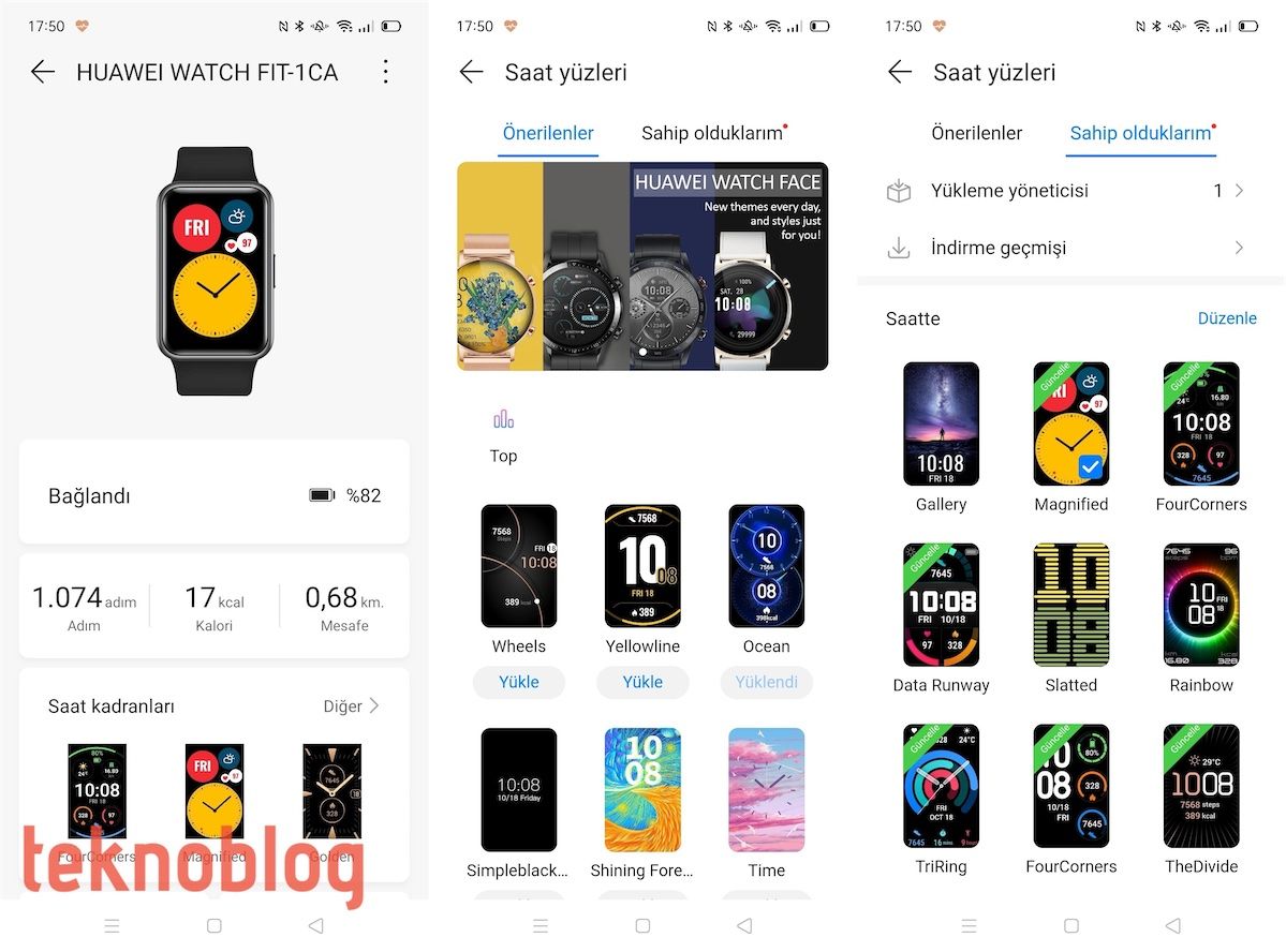 Huawei Watch Fit İncelemesi