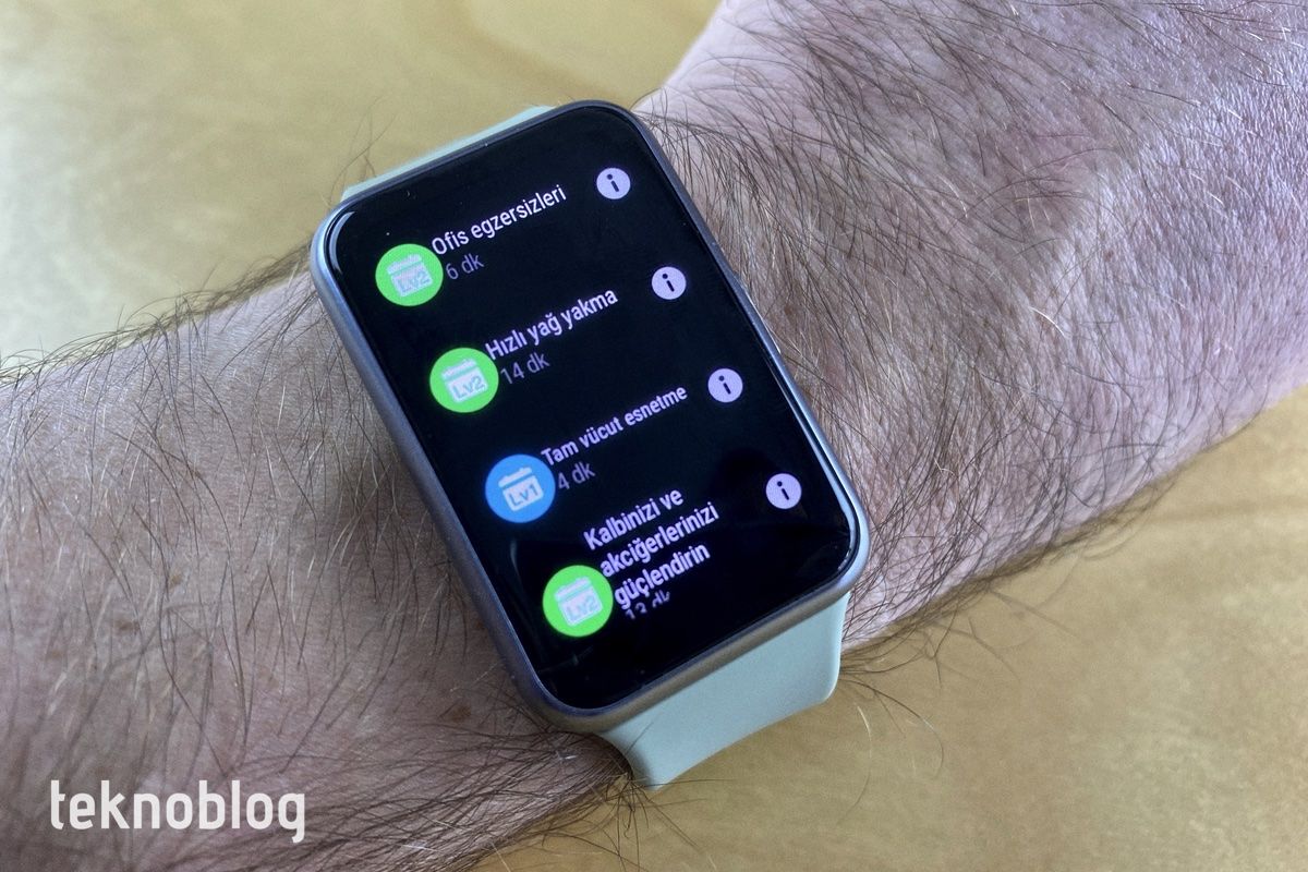 Huawei Watch Fit İncelemesi