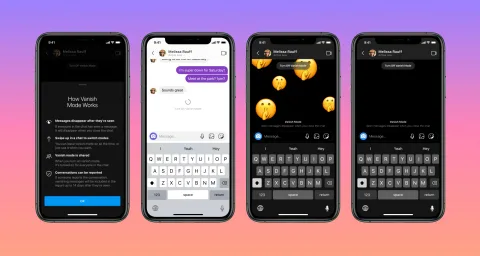 Instagram ve Facebook Messenger için kaybolan mesaj özelliği dağıtımda