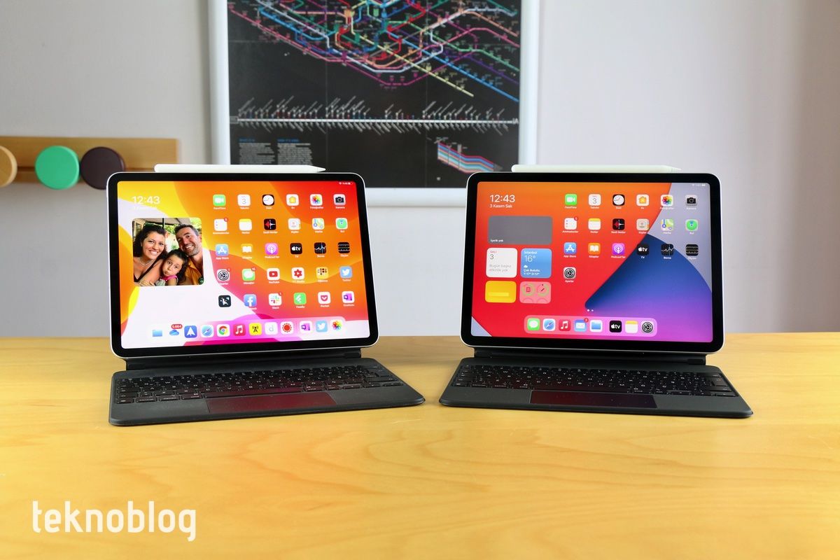 ipad air 4 ve ipad pro 2020